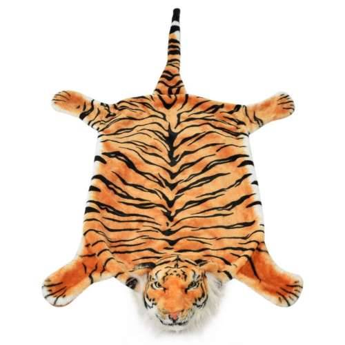 Tepih Tigar od Pliša 144 cm Smeđi Cijena
