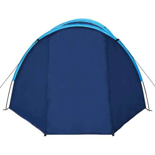 Šator za kampiranje za 4 osobe modri/svjetloplavi Cijena