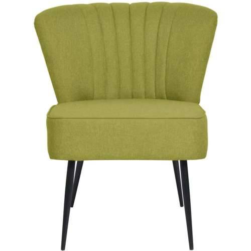 Koktel stolica od tkanine zelena Cijena