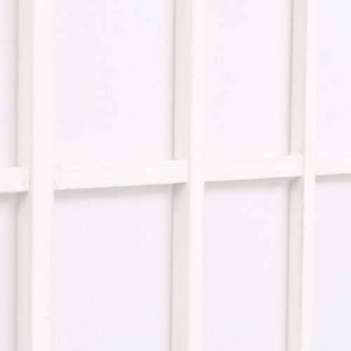 Sklopiva sobna pregrada sa 6 panela u japanskom stilu 240x170 cm bijela Cijena