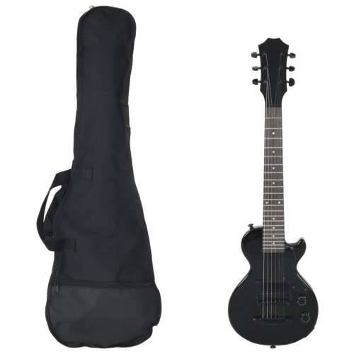 Električna gitara za djecu s torbom crna 3/4 30 ” Cijena