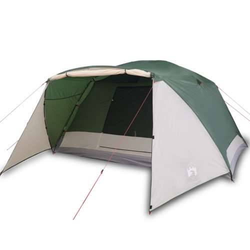 Šator za kampiranje za 4 osobe zeleni od tkanine vodootporan Cijena