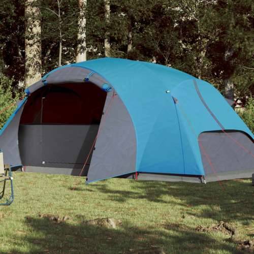 Šator za kampiranje za 8 osoba plavi od tkanine vodootporan Cijena