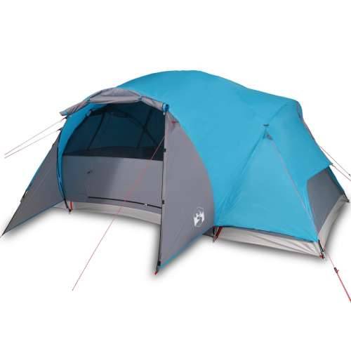 Šator za kampiranje za 8 osoba plavi od tkanine vodootporan Cijena
