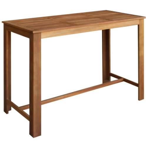 Barski stol od masivnog drva akacije 150 x 70 x 105 cm Cijena