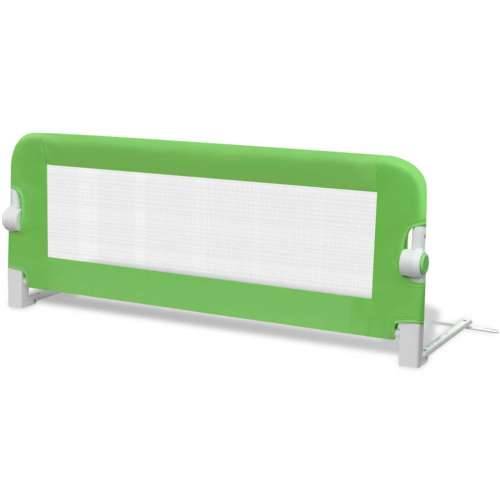 Sigurnosna ograda za dječji krevetić 102 x 42 cm zelena Cijena