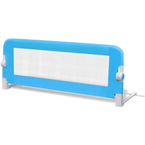Sigurnosna ograda za dječji krevetić 102 x 42 cm plava Cijena