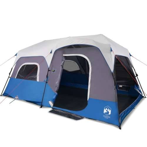 Šator za kampiranje svjetloplavi od zatamnjene tkanine LED Cijena
