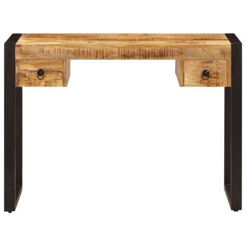 Radni stol s 2 ladice od masivnog drva manga 110 x 50 x 77 cm Cijena