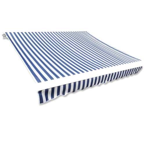 Platno za tendu plavo-bijelo 4 x 3 m (okvir nije uključen) Cijena
