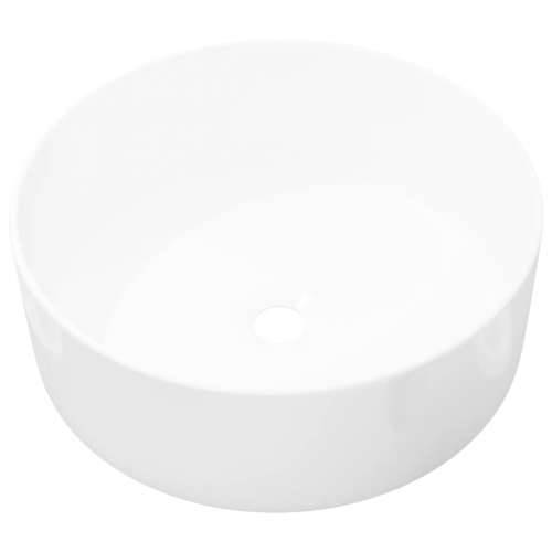 Umivaonik okrugli od keramike bijeli 40 x 15 cm Cijena