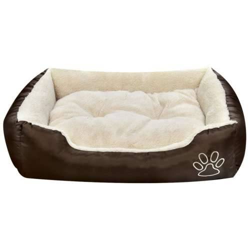 Topli krevet za pse s podstavljenim jastukom S Cijena
