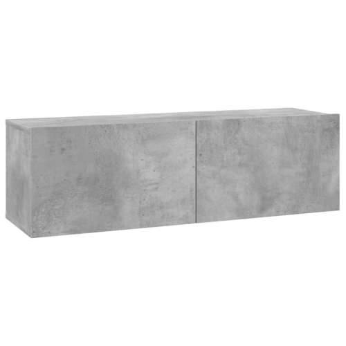 TV ormarić boja betona 100 x 30 x 30 cm od konstruiranog drva Cijena