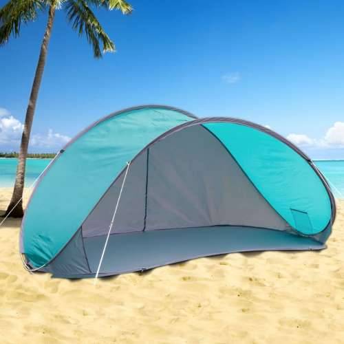HI prigodni šator za plažu plavi Cijena